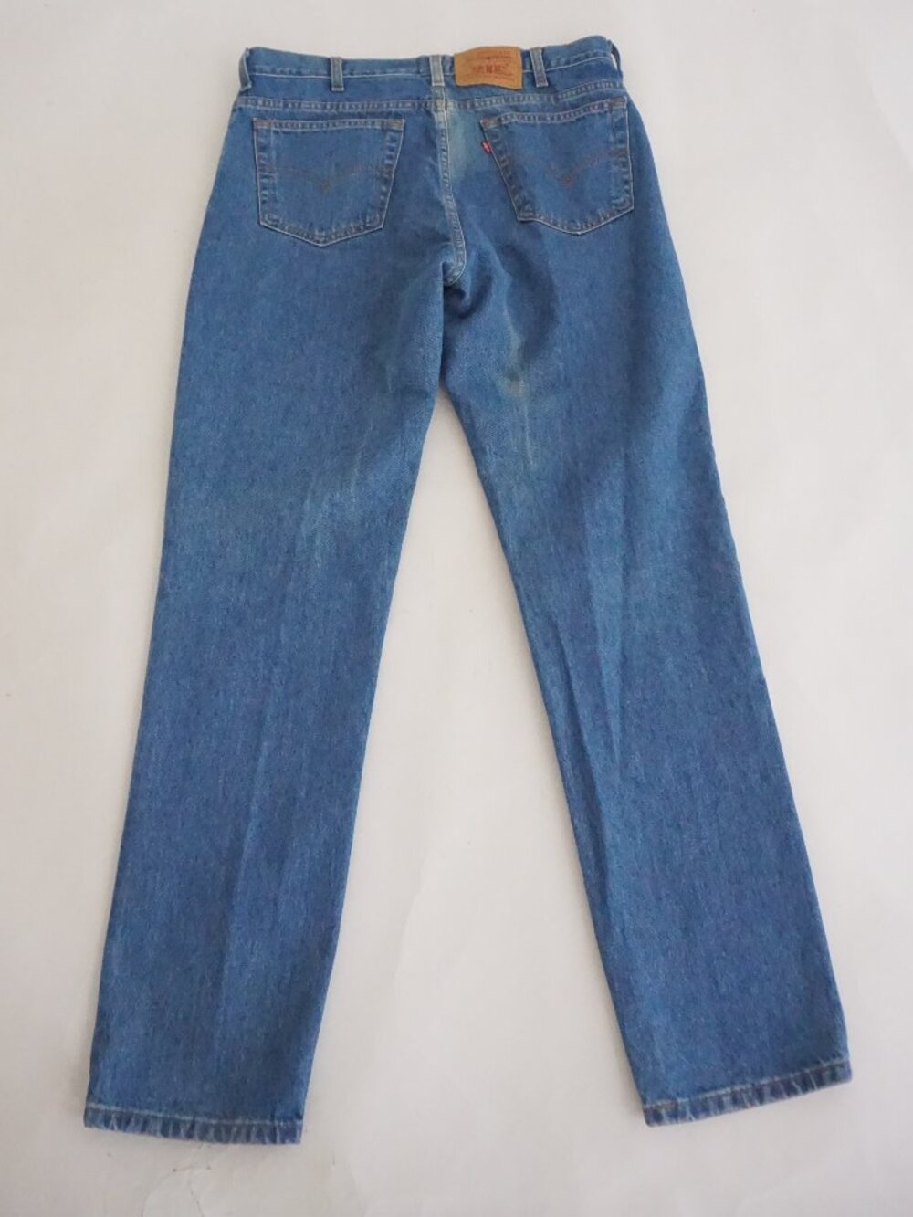 Levi's 512 Light Blue Wash Tapered Leg Made in Canada Cotton Denim Jeans 36